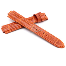 Carica l&#39;immagine nel visualizzatore di Gallery, Alligator strap Compatible with Cartier Ballon Bleu  Watch Strap   18mm 16mm 14mm - HU Watch strap
