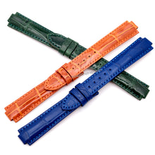 Carica l&#39;immagine nel visualizzatore di Gallery, Alligator strap Compatible with Cartier Ballon Bleu  Watch Strap   18mm 16mm 14mm - HU Watch strap
