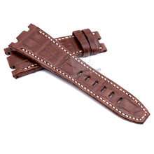Charger l&#39;image dans la galerie, Genuine Alligator Compatible with AP Royal Oak 42 Watch Strap 28mm - HU Watch strap
