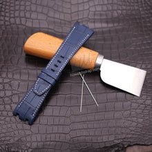 Load image into Gallery viewer, Genuine Alligator Compatible with AP Royal Oak 42 Watch Strap 28mm - HU Watch strap
