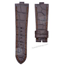 画像をギャラリービューアに読み込む, Compatible with  Vacheron Constantin Overseas Dual Time 47450  Watch Strap Alligator strap - HU Watch strap
