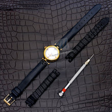 Load image into Gallery viewer, Genuine Alligator Compatible with Gucci Diamantissima Watch Strap 12mm - HU Watch strap
