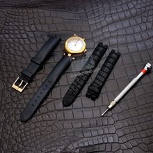 Load image into Gallery viewer, Genuine Alligator Compatible with Gucci Diamantissima Watch Strap 12mm - HU Watch strap

