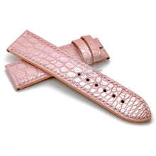 Load image into Gallery viewer, Genuine Alligator Compatible with Apple Watch Watch Strap 24mm 22mm - HU Watch strap
