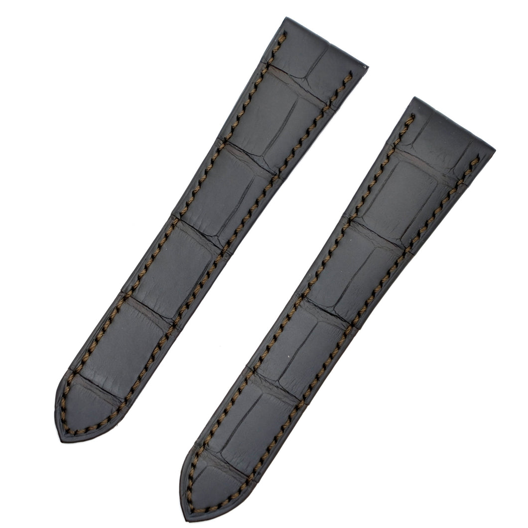 Alligator strap Compatible with Calibre de Cartier Reference number Watch Strap23.5mm - HU Watch strap