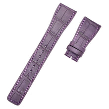 Carica l&#39;immagine nel visualizzatore di Gallery, Alligator strap Compatible with IWCReference number IW376204 Watch Strap - HU Watch strap
