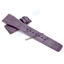 Load image into Gallery viewer, Alligator strap Compatible with IWCReference number IW376204 Watch Strap - HU Watch strap
