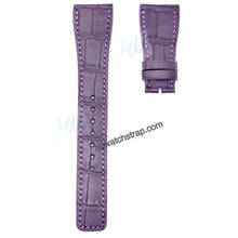 Carica l&#39;immagine nel visualizzatore di Gallery, Alligator strap Compatible with IWCReference number IW376204 Watch Strap - HU Watch strap

