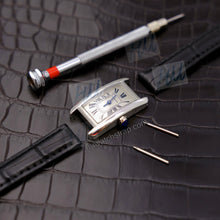 Load image into Gallery viewer, Alligator strap Compatible with Cartier Tank Américaine Watch Strap - HU Watch strap
