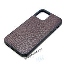 Load image into Gallery viewer, Luxury real crocodile skin case compatible with iPhone 12 Pro / iPhone 12 - HU Watch strap
