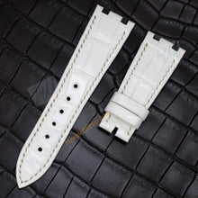 Carica l&#39;immagine nel visualizzatore di Gallery, Genuine Alligator Compatible with AP Royal Oak Lady 33mm - HU Watch strap

