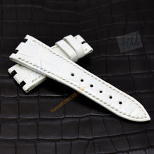 Charger l&#39;image dans la galerie, Genuine Alligator Compatible with AP Royal Oak Lady 33mm - HU Watch strap
