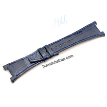 Carica l&#39;immagine nel visualizzatore di Gallery, Alligator strap Compatible with IWC Ingenieur AMG Watch Strap - HU Watch strap
