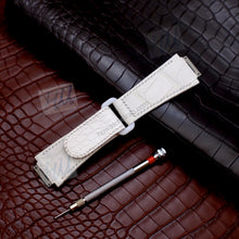 Load image into Gallery viewer, Genuine Alligator Compatible withRichard Mille RM 055 Watch Strap - HU Watch strap
