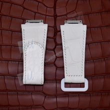 Load image into Gallery viewer, Genuine Alligator Compatible withRichard Mille RM 055 Watch Strap - HU Watch strap
