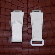 Charger l&#39;image dans la galerie, Genuine Alligator Compatible withRichard Mille RM 055 Watch Strap - HU Watch strap
