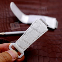 Load image into Gallery viewer, Genuine Alligator Compatible withRichard Mille RM 055 Watch Strap - HU Watch strap
