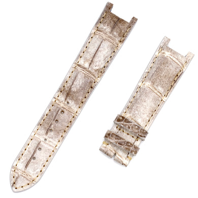 Genuine Alligator Compatible with Cartier Pasha Watch Strap 20mm - HU Watch strap