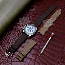 Load image into Gallery viewer, High quality palm print cattle belt 20mm 19mm 18mm - HU Watch strap
