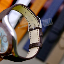 Carica l&#39;immagine nel visualizzatore di Gallery, High quality palm print cattle belt 20mm 19mm 18mm - HU Watch strap
