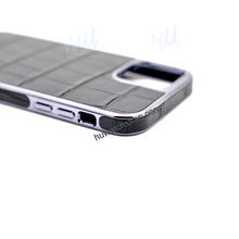 画像をギャラリービューアに読み込む, Luxury real crocodile skin case compatible with iPhone 12 Pro / iPhone 12 - HU Watch strap
