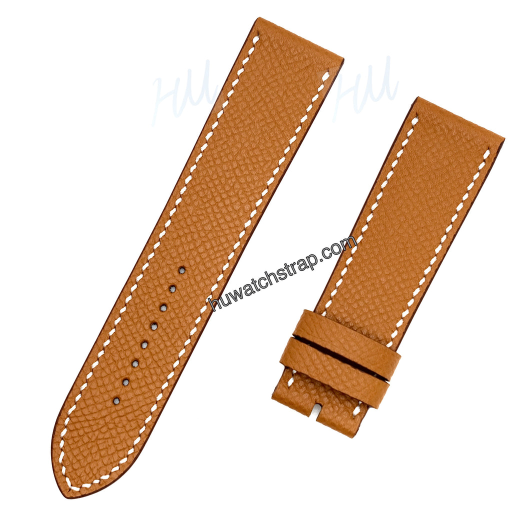 Compatible with iWatch Band 44mm 42mm 40mm 38mm, Genuine Leather - HU Watch strap