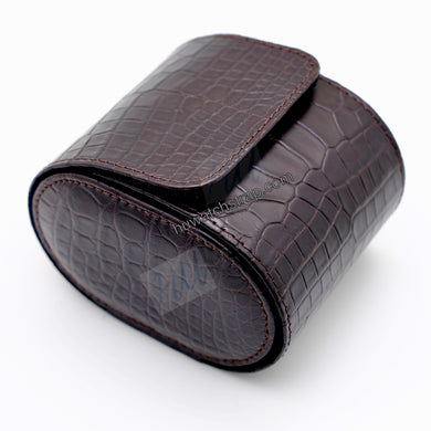 crocodile skin watch storage box