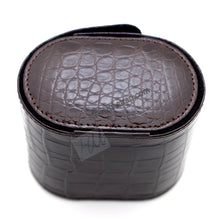 Load image into Gallery viewer, Luxury crocodile skin watch storage box - HU Watch strap
