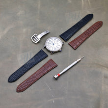 Load image into Gallery viewer, Genuine Alligator Compatible with Cartier solo 42mm - HU Watch strap
