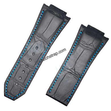 Compatible hublot 641 Spirit of Big Bang Alligator strap watch strap - HU Watch strap