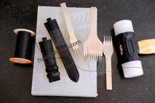 Load image into Gallery viewer, Compatible with Bvlgari Diagono Alligator strap watch strap - HU Watch strap
