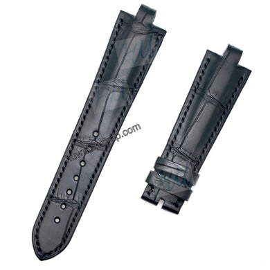 Compatible with Bvlgari Diagono Alligator strap watch strap - HU Watch strap