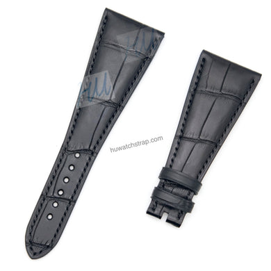 Alligator leather strap