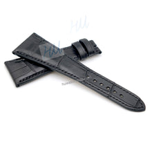 Charger l&#39;image dans la galerie, Compatible with Bulgari Assioma Strap 28mm Alligator leather strap - HU Watch strap
