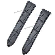 Load image into Gallery viewer, Compatible with Cartier Santos Watch Strap 21mm 18mm Alligator strap - HU Watch strap
