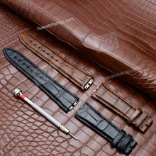 Load image into Gallery viewer, compatible Piaget Polo G0A38038 Strap 22mm Alligator Leather strap - HU Watch strap
