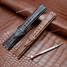 Load image into Gallery viewer, compatible Piaget Polo G0A38038 Strap 22mm Alligator Leather strap - HU Watch strap
