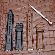 Load image into Gallery viewer, compatible Piaget Polo G0A38038 Strap 22mm Alligator Leather strap - HU Watch strap
