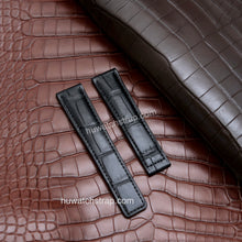 Load image into Gallery viewer, Compatible with TAG Heuer Carrera strap 20mm 19mm alligator leather strap - HU Watch strap
