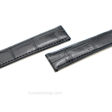 Load image into Gallery viewer, Compatible with TAG Heuer Carrera strap 20mm 19mm alligator leather strap - HU Watch strap

