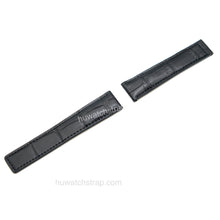 Load image into Gallery viewer, Compatible with TAG Heuer Carrera strap 20mm 19mm alligator leather strap - HU Watch strap

