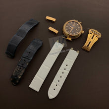 Load image into Gallery viewer, Genuine Alligator Compatible with Omega dish flying surface diameter: 34mm  Watch Strap 16mm - HU Watch strap
