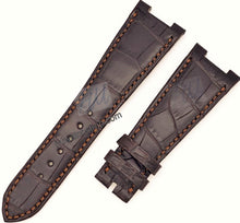 Carica l&#39;immagine nel visualizzatore di Gallery, compatible Patek Philippe Nautilus 5712 5711 Strap 25mm Alligator leather strap - HU Watch strap
