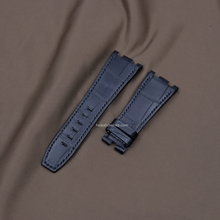 Carica l&#39;immagine nel visualizzatore di Gallery, Compatible with Audemars Piguet Royal Oak Strap 28mm Alligator leather strap - HU Watch strap
