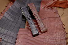 Load image into Gallery viewer, Alligator strap Compatible with Franck Muller V45 Watch Strap - HU Watch strap
