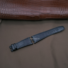 Charger l&#39;image dans la galerie, Compatible with Audemars Piguet Royal Oak Strap 28mm Alligator leather strap - HU Watch strap
