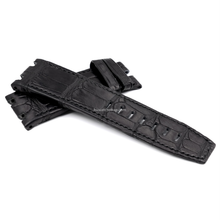 Charger l&#39;image dans la galerie, Compatible with Audemars Piguet Royal Oak Strap 28mm Alligator leather strap - HU Watch strap
