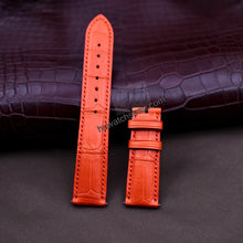 Carica l&#39;immagine nel visualizzatore di Gallery, Genuine Alligator Compatible Watch 20mm 21mm 22mm - HU Watch strap
