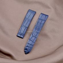 Load image into Gallery viewer, Alligator strap Compatible with Cartier Santos Dumont Watch Strap 21mm 18mm - HU Watch strap
