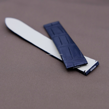 Load image into Gallery viewer, Alligator strap Compatible with Cartier Santos Dumont Watch Strap 21mm 18mm - HU Watch strap
